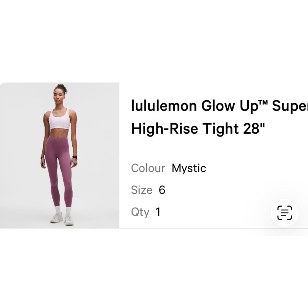 lululemon athletica Glow Up Mystic High-Rise Leggings